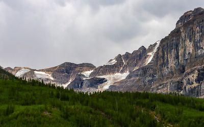 Stanley Glacier on Mount Stanley in Kootenay NP