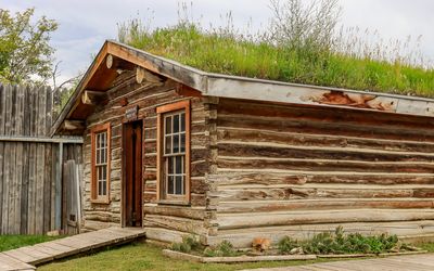 Kanouse House, trading post, in Fort Macleod