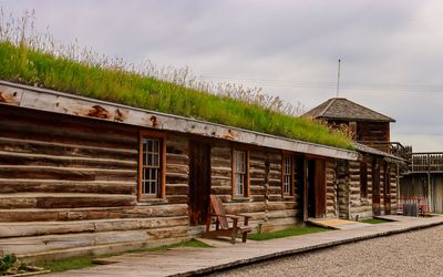 Trading post and blockhouse in Fort Macleod