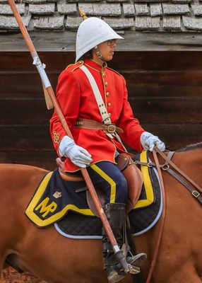 Member of the NWMP in Fort Macleod