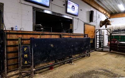 Auction pen at the S.A.L.E.
