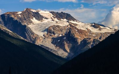 Asulkan Glacier and Bonney Glacier in Glacier NP