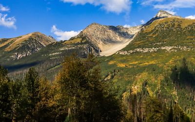 Avalanche Mountain and Avalanche Glacier in Glacier NP