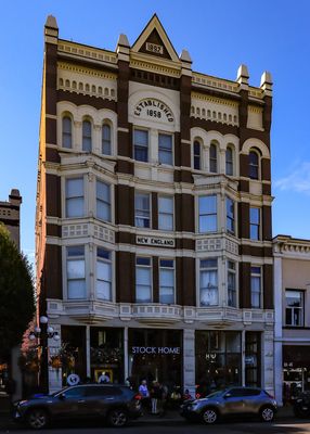 1892 building on Government Street in Victoria BC