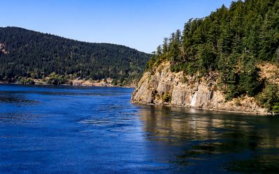 Scenery along the Caravan Ferry Crossing Route