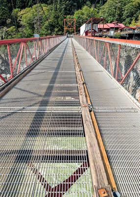 Bridge over the Fraser River at Hells Gate