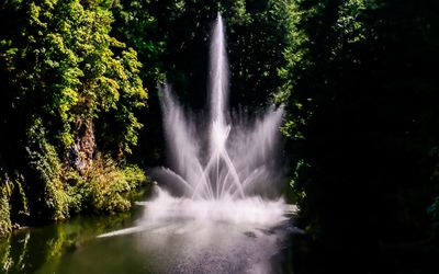 The Ross Fountain in Butchart Gardens