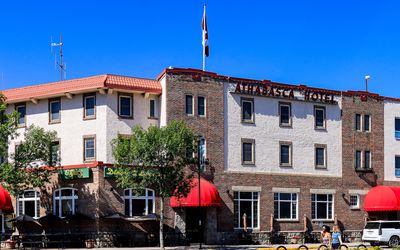The Athabasca Hotel in Jasper