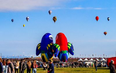 Albuquerque Balloon Fiesta – October 9 Special Shapes Mass Ascension – New Mexico