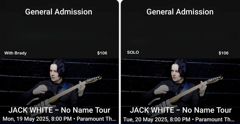 My Concerts