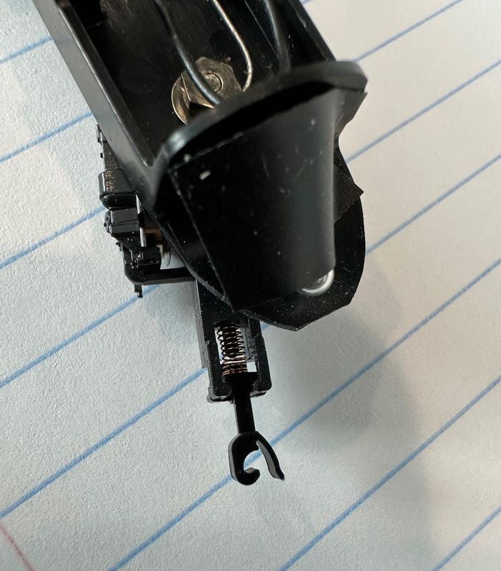 Baldwin Passenger Shark dummy A-unit inside 3 coupler closeup.jpg