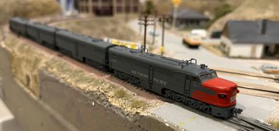 Classic Southern Pacific Bloody Nose PA's in N scale