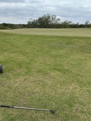 StreamSong - dm - The Chains - hole 19 - my 7 iron over the green - chipped with 4 hybrid.jpg