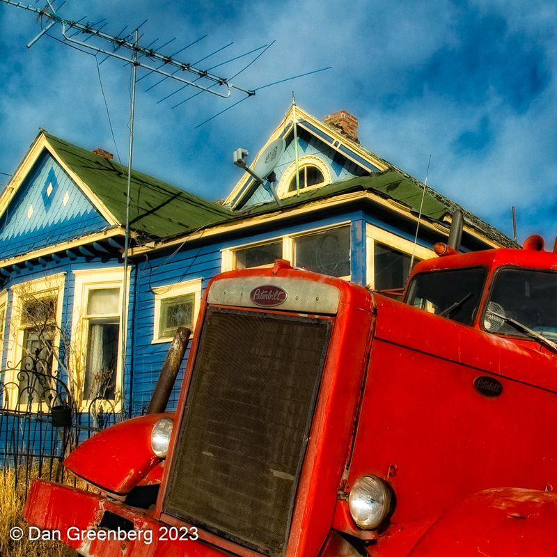 Red Truck, Blue House