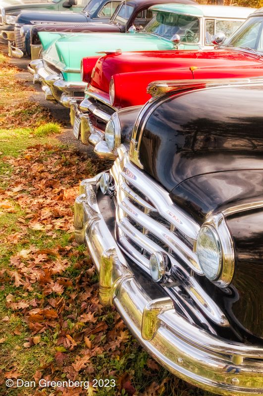 48 Pontiac, 53 Ford, 55 Mercury, 40 Ford