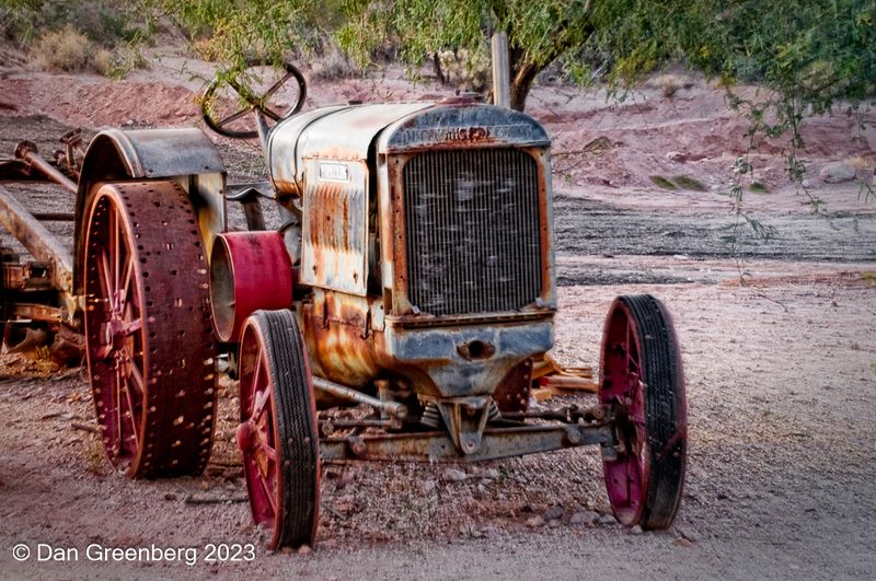 Very Old Tractor