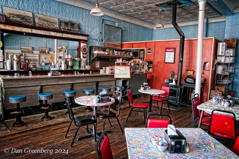 Inside an Old Restaurant