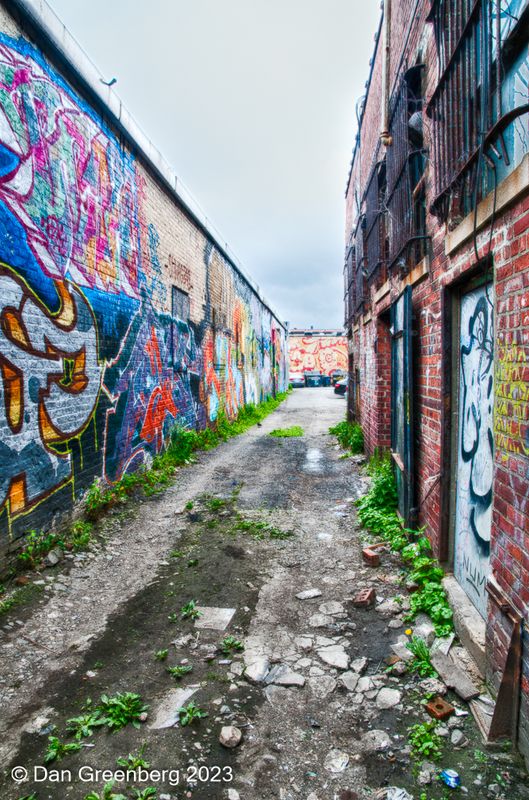 Colorful Back Alley
