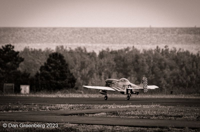P51 D Landing