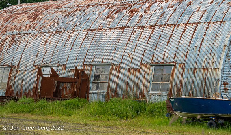 Rusting Quonset Building