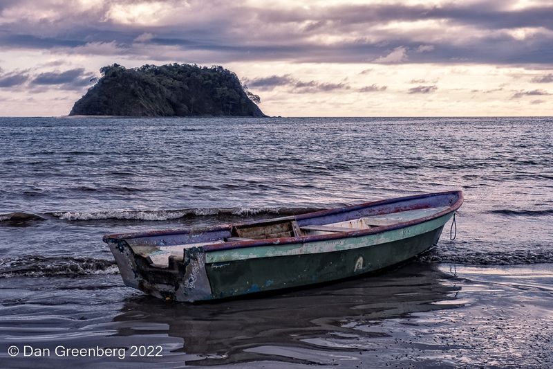 Beached Fishing Boat