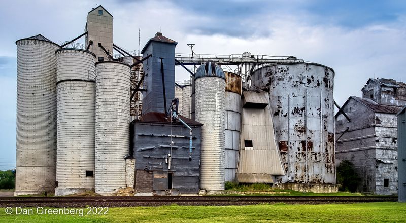 Abandoned Grain Elevator Complex