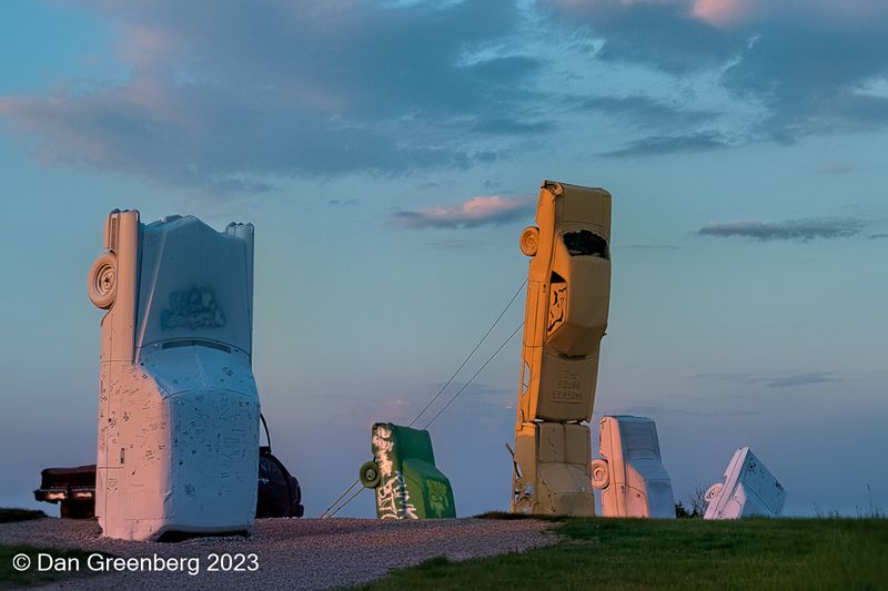 Dusk Glow - the Fourd Seasons - Carhenge 2023 #1