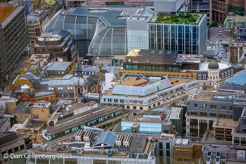 Looking Down from the Sky Garden