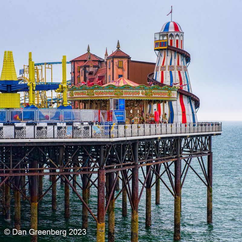 Amusement Park on the Brighton Pier