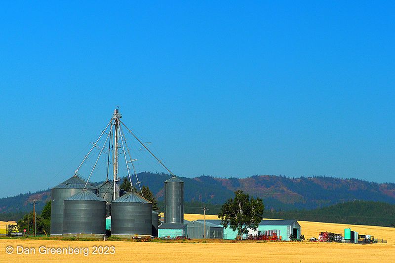 Farm with Aqua Buildings