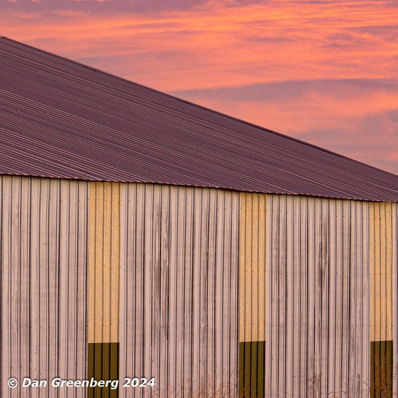 Corrugated Sunset
