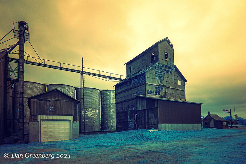 Abandoned Grain Elevator Complex