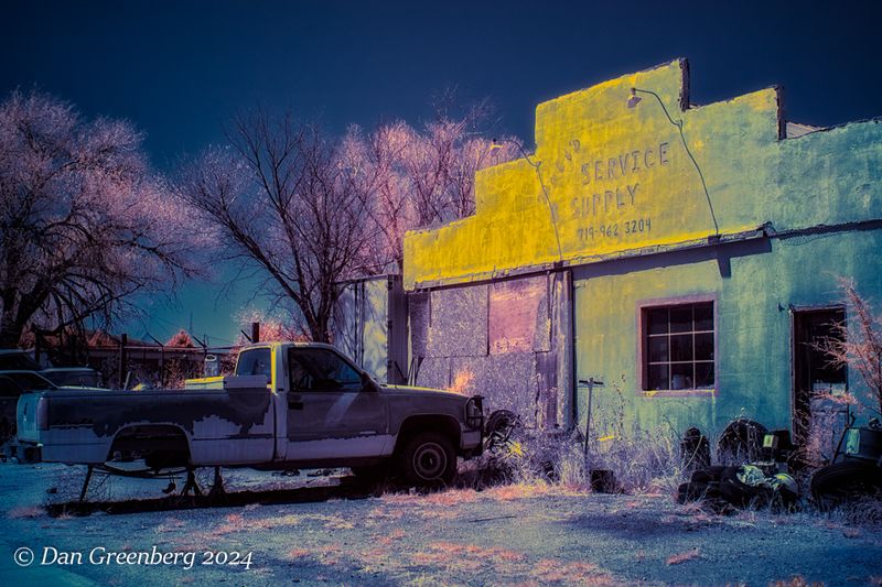 Deserted in Surreal Color
