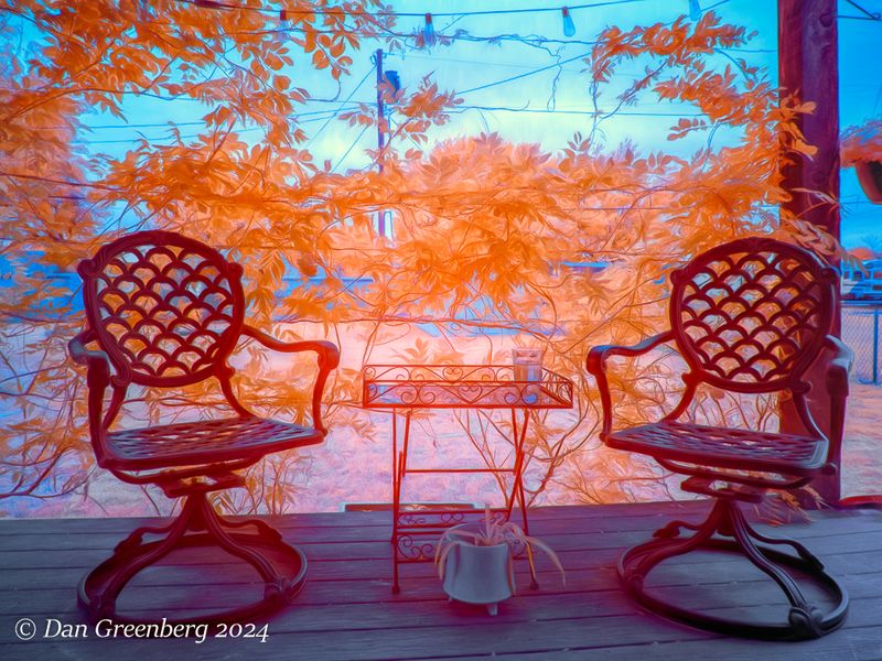 Jeff and Yvetta's Back Deck