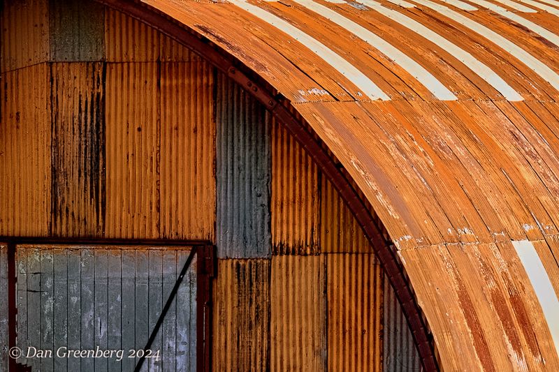 Rusted Quonset Building