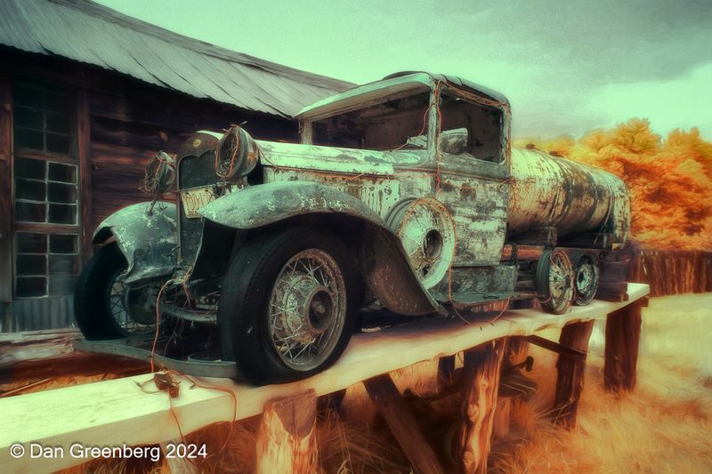 1930 Ford Model AA Tanker Truck