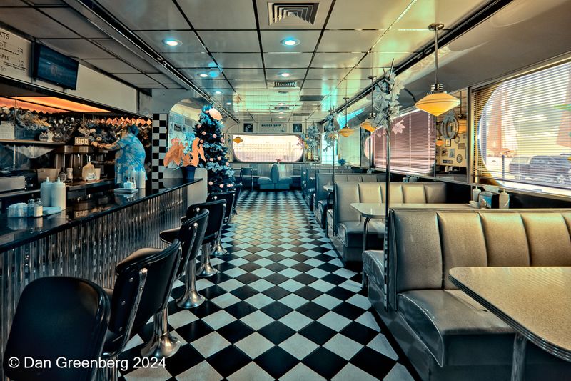 Mid-afternoon Inside a Diner