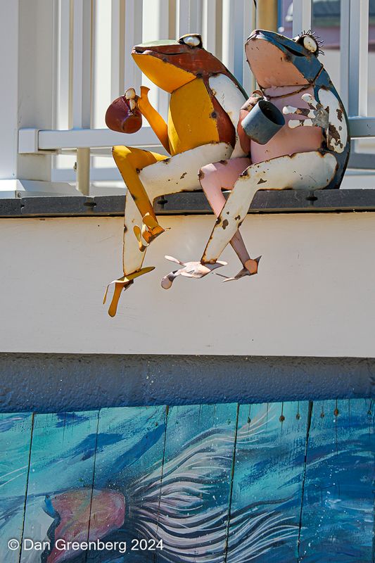 Relaxing on the Front Porch