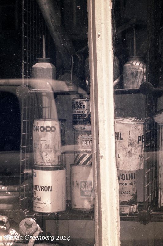 Old Oil Cans
