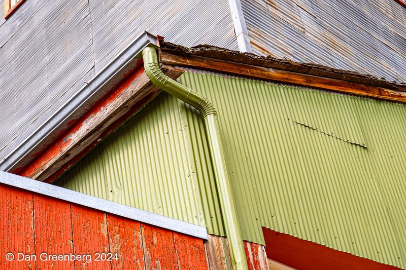 Grain Elevator Abstract