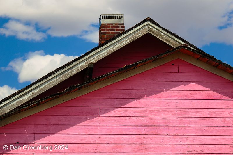 An Old Pink House