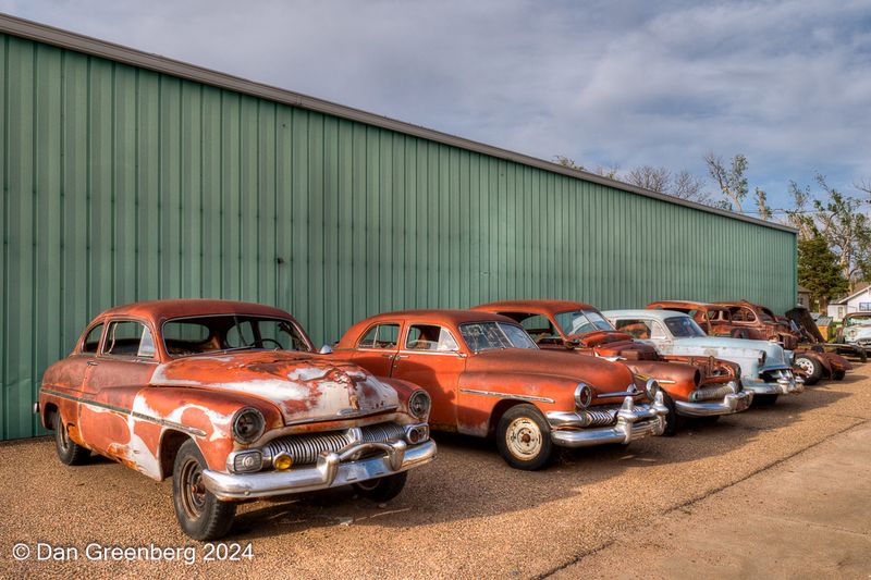 1950 and 1951  Mercuries