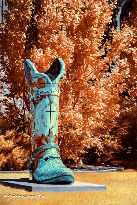 A Giant Cowboy Boot