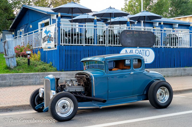 Hot Rod Invasion on Petoskey  2019 