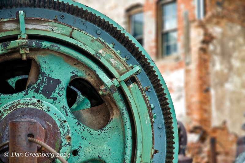 Abandoned Aqua Mining Pulley