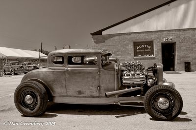 Raw Metal Model A Coupe