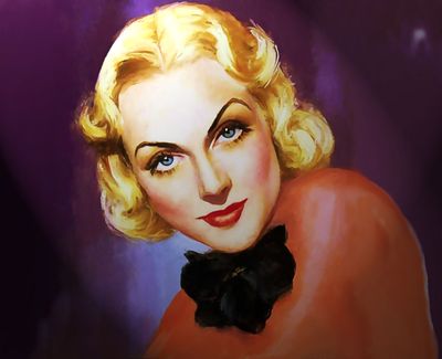 Carole and the black dahlia