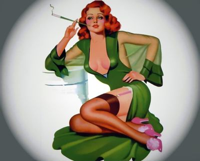 the golden pin ups