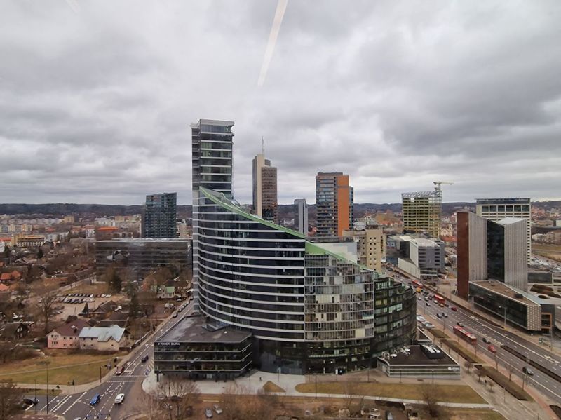 View from Luminor building