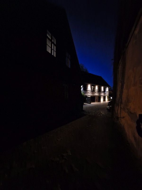 Kuldiga at night